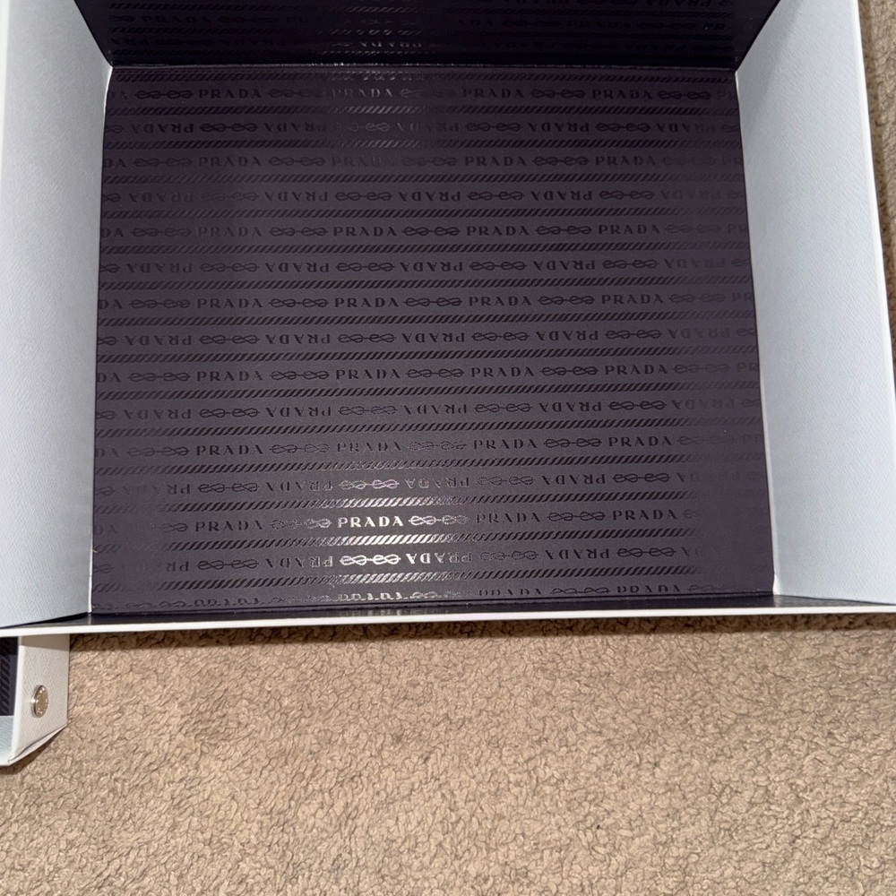 Authentic Prada Box with Blue Logo - Picture 11 of 12